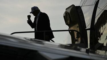 Witte Huis staat CNN niet toe aan boord Air Force One