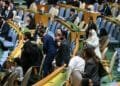 Tientallen diplomaten lopen weg bij start speech Netanyahu bij VN