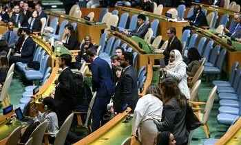 Tientallen diplomaten lopen weg bij start speech Netanyahu bij VN