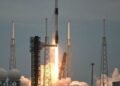 Weer ploeg ruimtevaarders met raket van SpaceX naar ISS